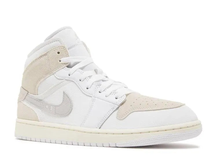 Air Jordan 1 Mid Craft White Sail - HIDEOUT