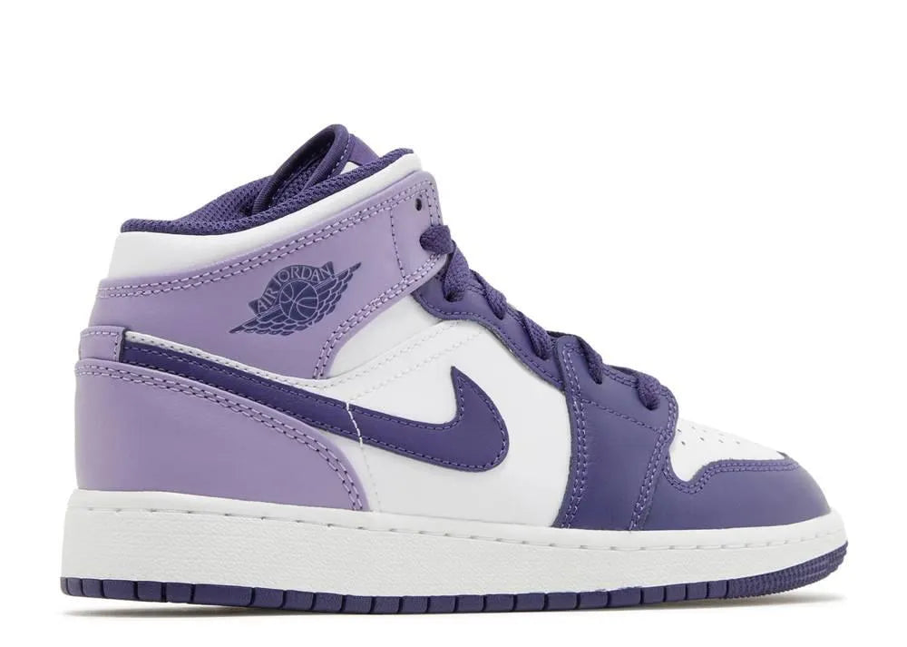Air Jordan 1 Mid Sky J Purple (GS) - HIDEOUT