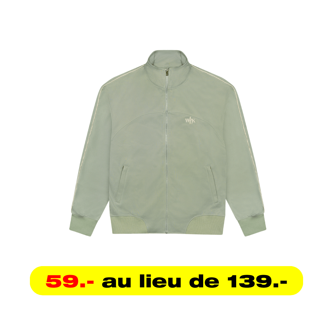 LA VESTE DE JOGGING TILLEUL - HIDEOUT