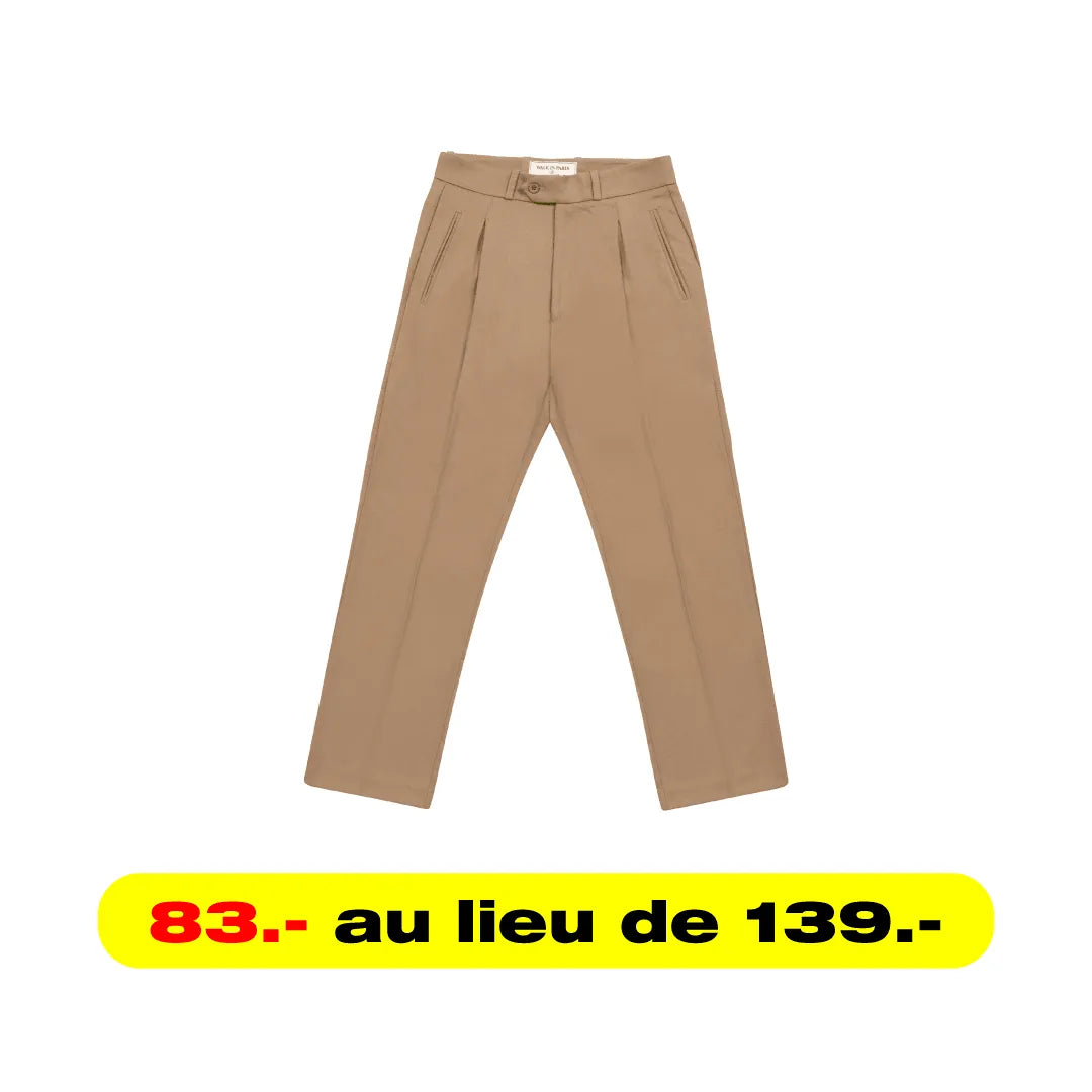 LE PANTALON DE PAPI MARRON - HIDEOUT