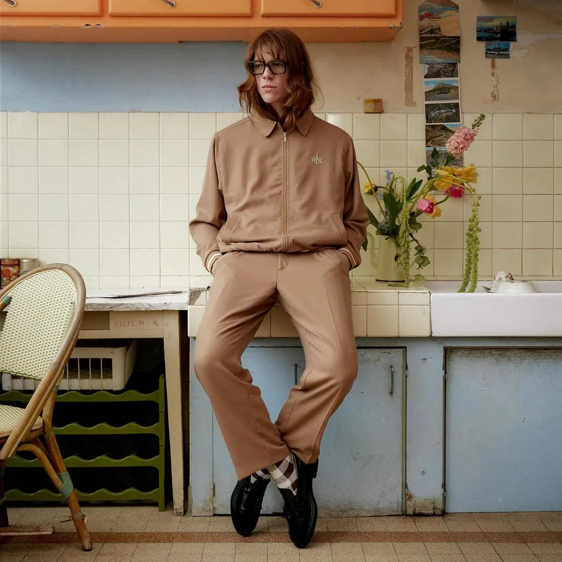 LE PANTALON DE PAPI MARRON - HIDEOUT