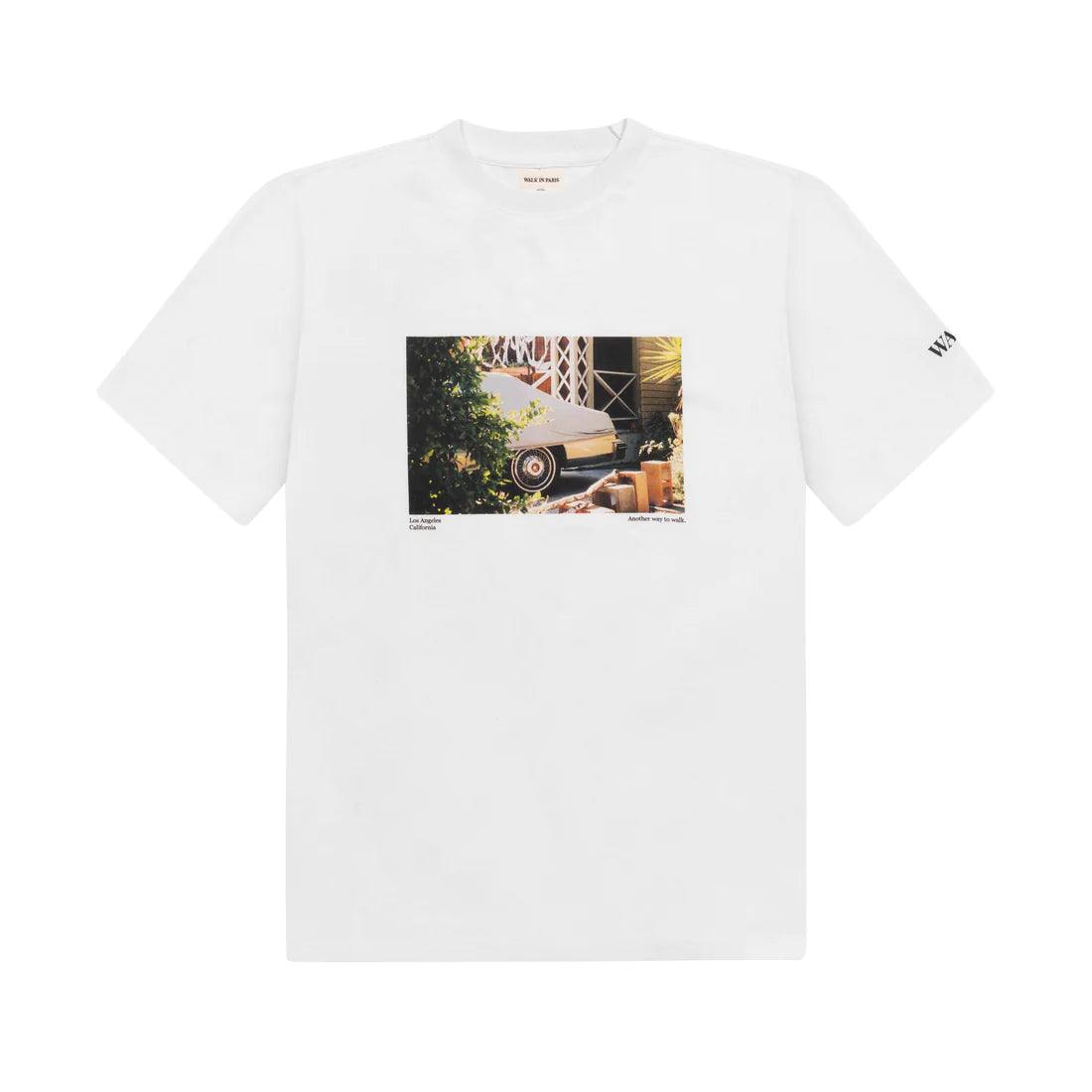 LE T-SHIRT BLANC "LOS ANGELES" - HIDEOUT