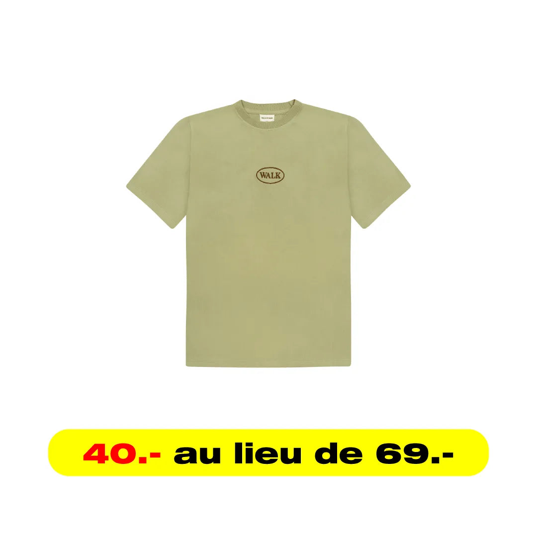 LE T-SHIRT CLASSIQUE PISTACHE - HIDEOUT