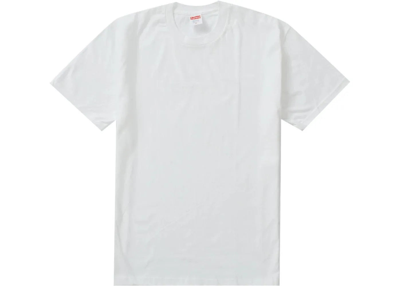 Supreme T Shirt Box Logo Tonal White - HIDEOUT