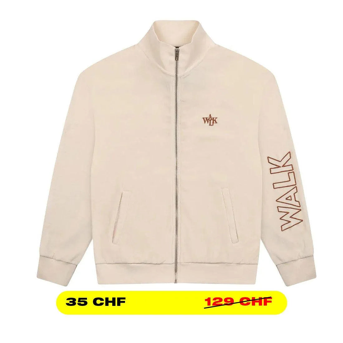 WALK IN PARIS VESTE VELOURS BEIGE