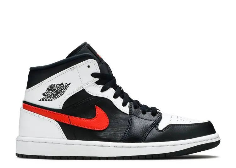 Air Jordan 1 Mid Chile Red White - HIDEOUT