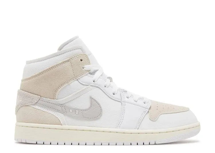 Air Jordan 1 Mid Craft White Sail - HIDEOUT