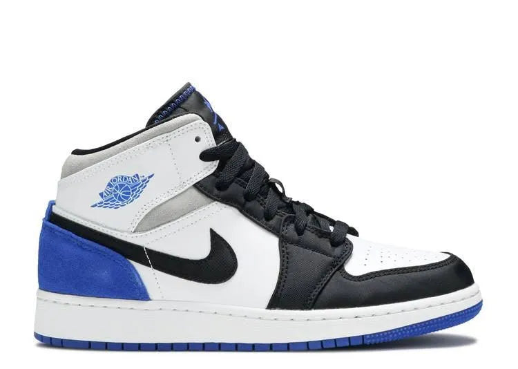 Air Jordan 1 Mid Royal Black Toe (GS) - HIDEOUT