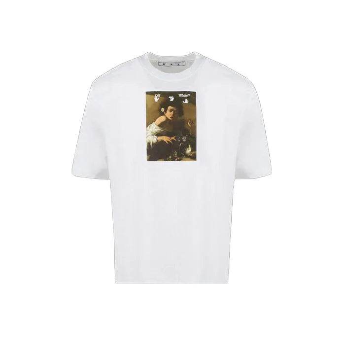 Off-White T-Shirt Caravaggio Blanc - HIDEOUT