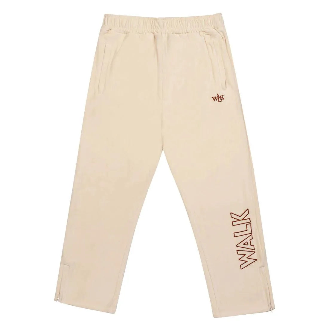 WALK IN PARIS JOGGING VELOURS BEIGE - HIDEOUT