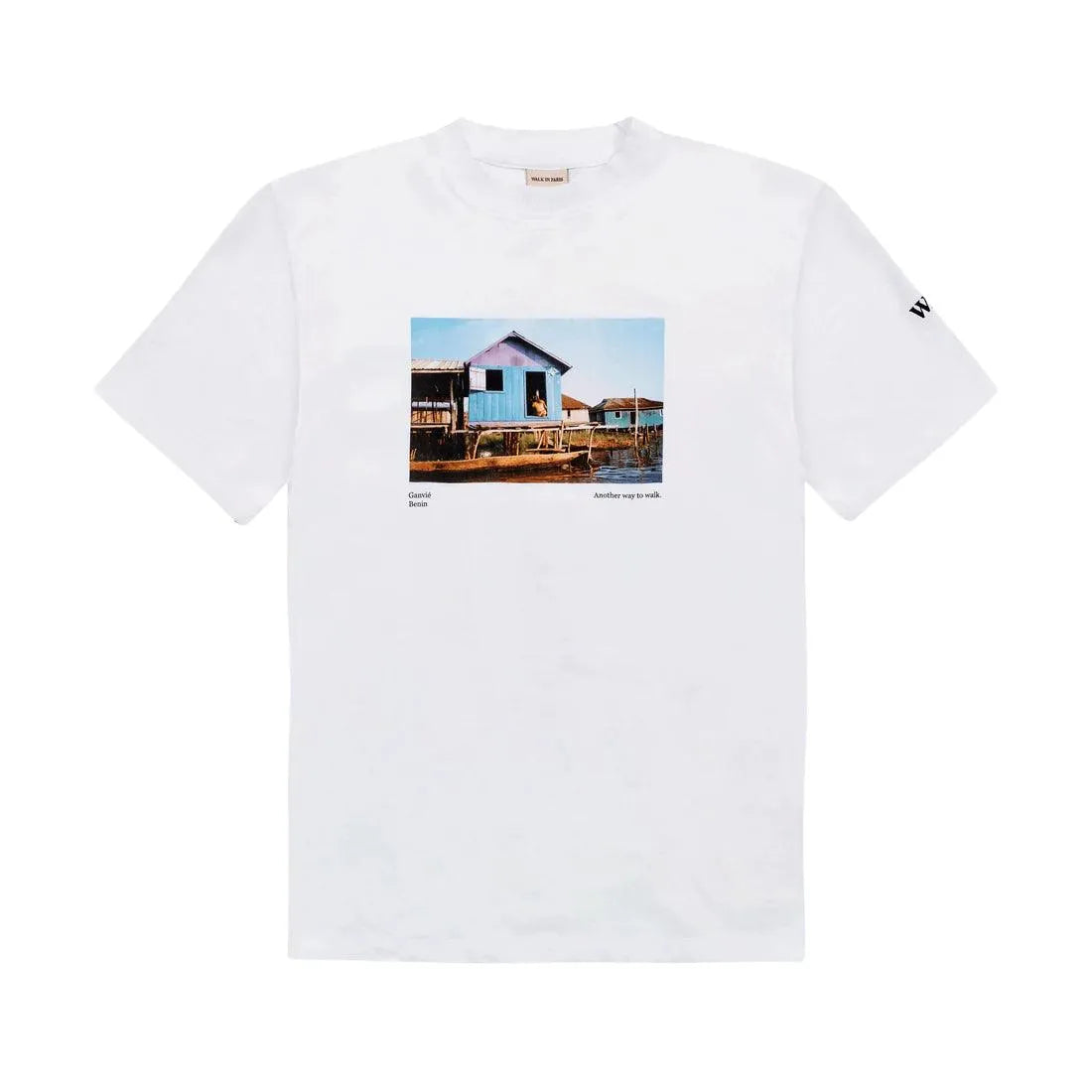 WALK IN PARIS T-SHIRT BLANC BENIN - HIDEOUT