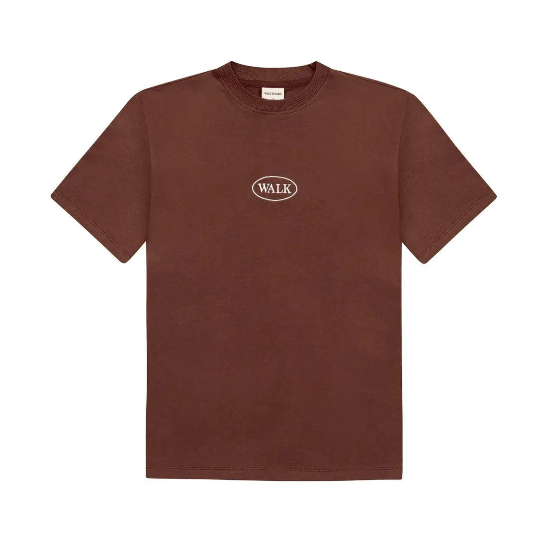 WALK IN PARIS T-SHIRT CLASSIC BRUN - HIDEOUT