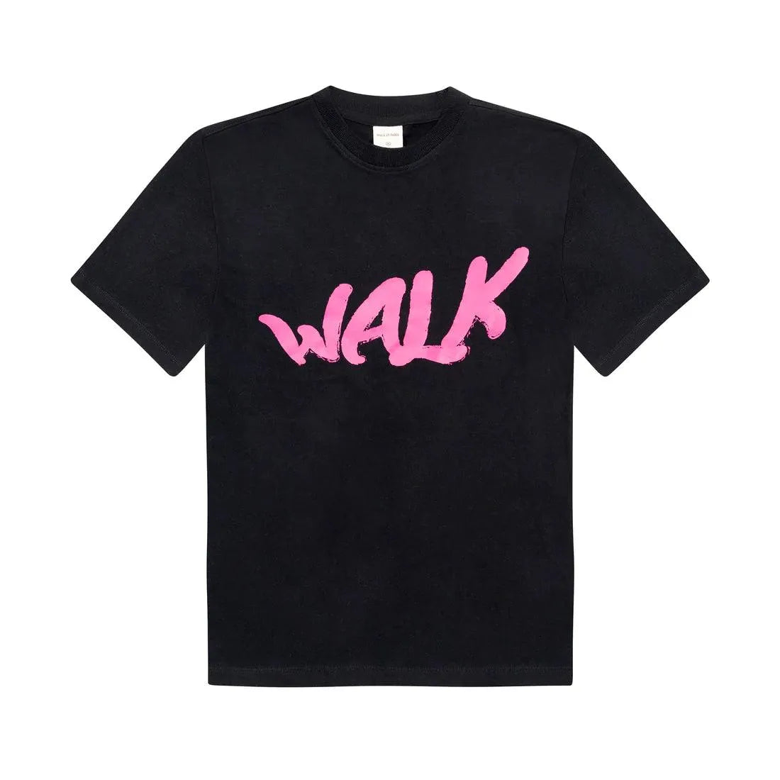 WALK IN PARIS T-SHIRT GRAFFITI NOIR - HIDEOUT