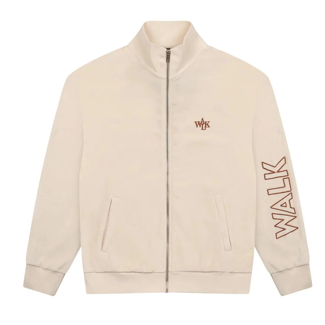 WALK IN PARIS VESTE VELOURS BEIGE - HIDEOUT