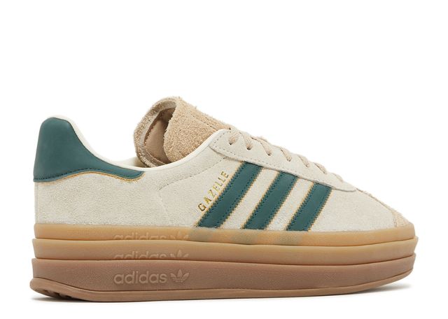 Adidas Gazelle Bold Cream Collegiate Green (W)