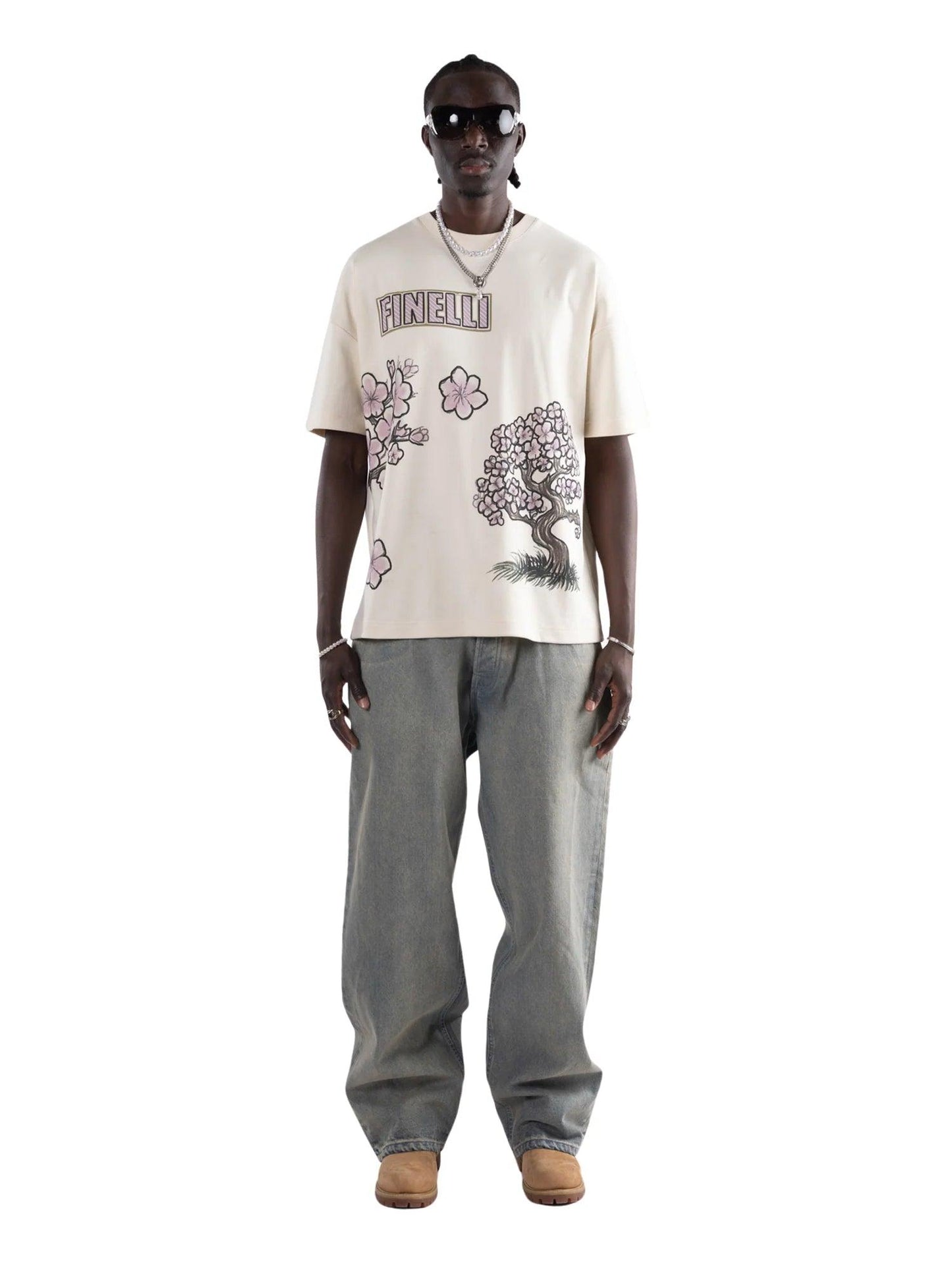 Finelli Japanese Flower T-Shirt