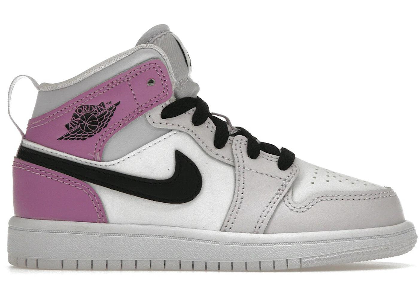 Air Jordan 1 Mid Barely Grape (PS) - HIDEOUT