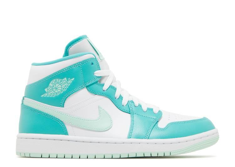Air Jordan 1 Mid Washed Teal (W) - HIDEOUT