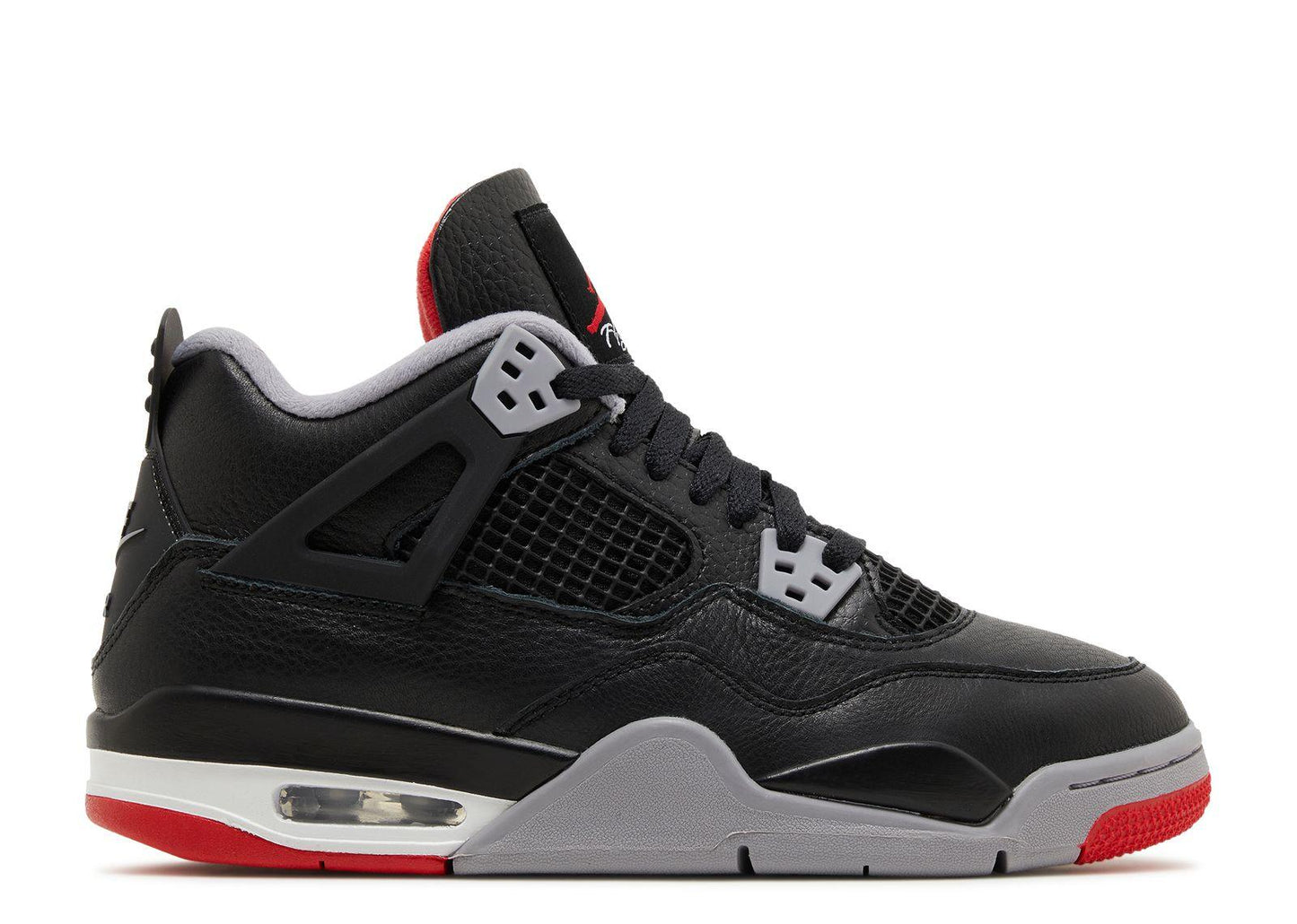 Air Jordan 4 Retro Bred Reimagined (GS) - HIDEOUT