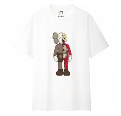 Kaws Uniqlo x Kaws White Flayed - HIDEOUT