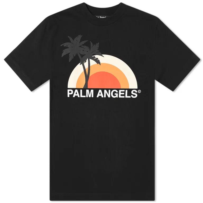 Palm Angels Tee Sunset Graphic - HIDEOUT