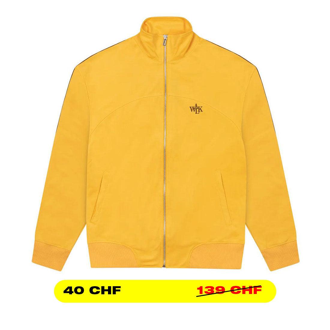 LA VESTE DE JOGGING JAUNE