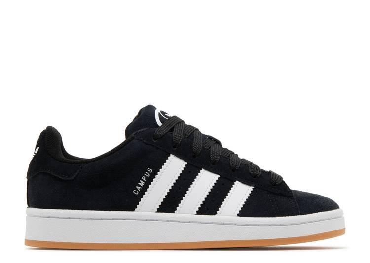 Adidas Campus 00' Black White Gum (Jr) - HIDEOUT