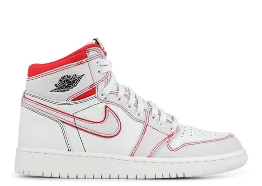 Air Jordan 1 High Phantom Gym Red - HIDEOUT