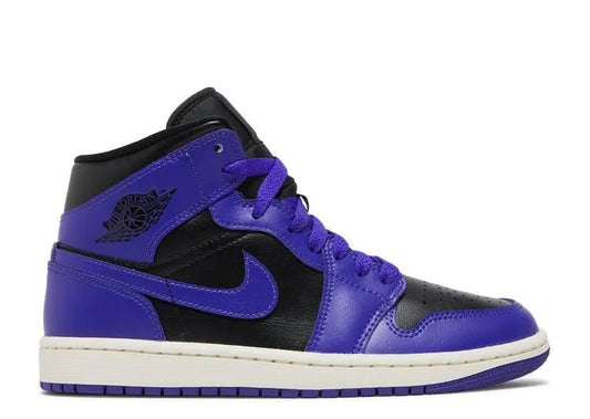 Air Jordan 1 Mid Purple Black (W) - HIDEOUT