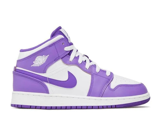 Air Jordan 1 Mid Purple Venom (GS) - HIDEOUT