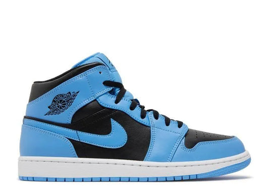 Air Jordan 1 Mid University Blue Black - HIDEOUT