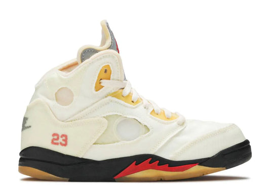 Air Jordan 5 x Off-White Sail (TD) - HIDEOUT