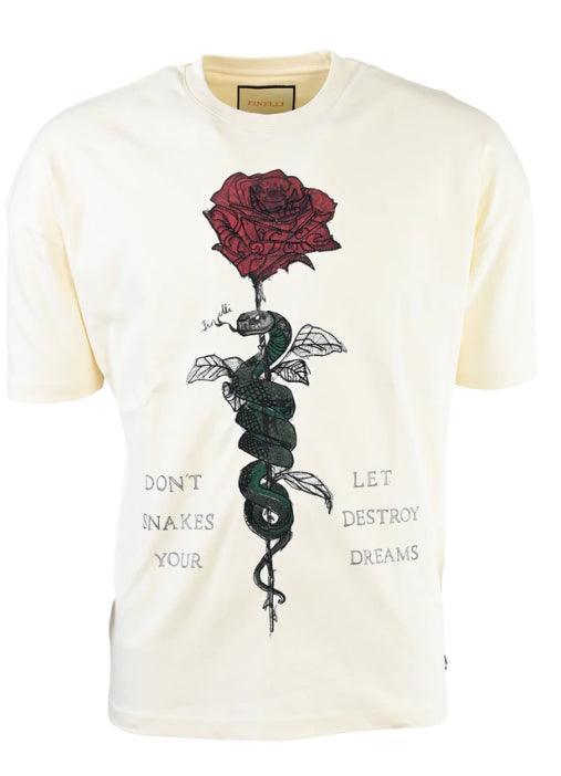 FINELLI Don't let Snakes destroy your Dreams T-Shirt - HIDEOUT
