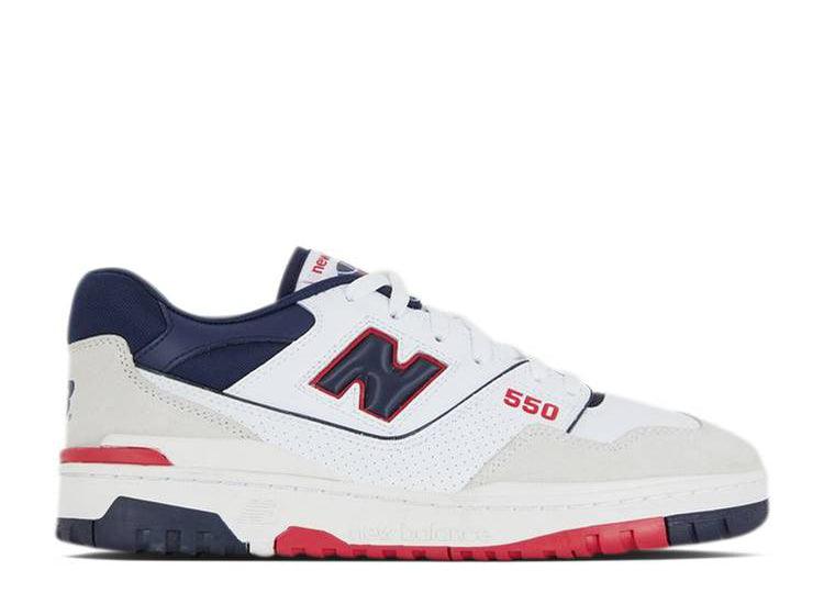 New Balance 550 Navy Red - HIDEOUT