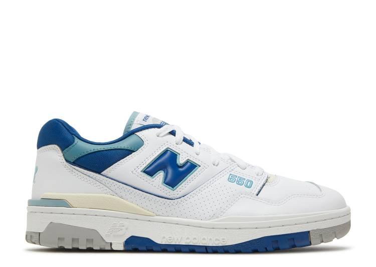 New Balance 550 White Blue Groove - HIDEOUT