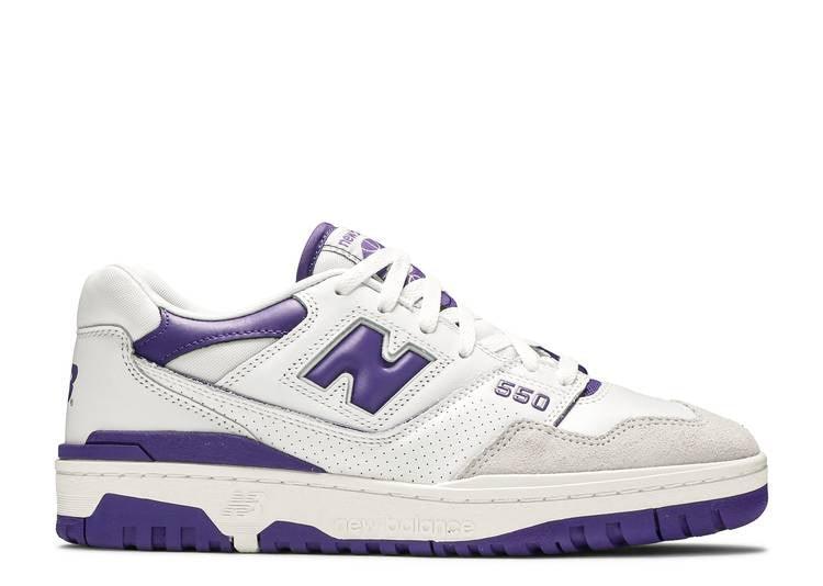New Balance 550 White Purple - HIDEOUT