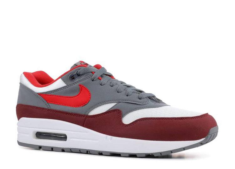 Nike Air Max 1 Cool Grey Uni Red - HIDEOUT