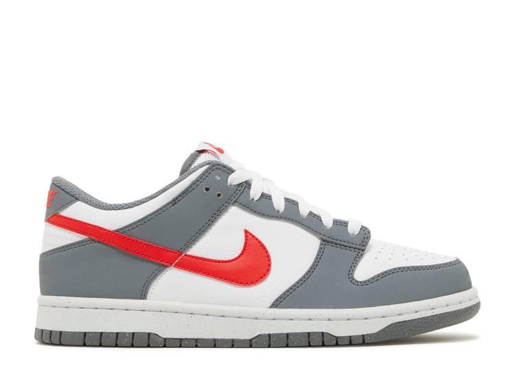 Nike Dunk Low Next Nature Smoke Grey Red (GS) - HIDEOUT