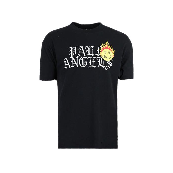 Palm Angels Burning Head T-Shirt Noir - HIDEOUT