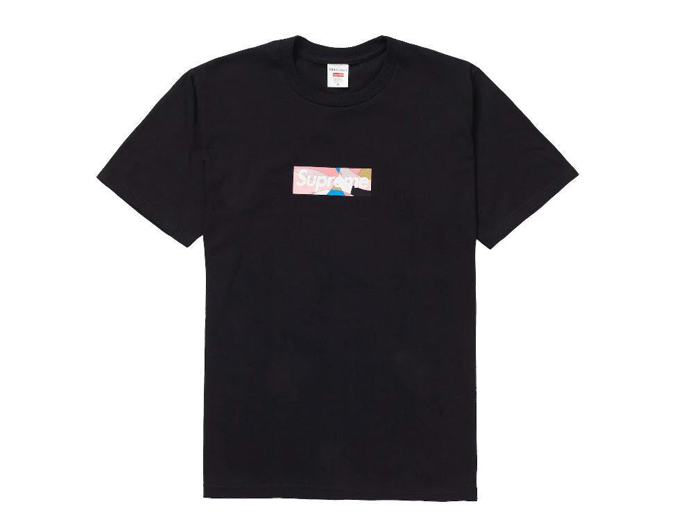 Supreme Tee Pucci Box Logo Black - HIDEOUT