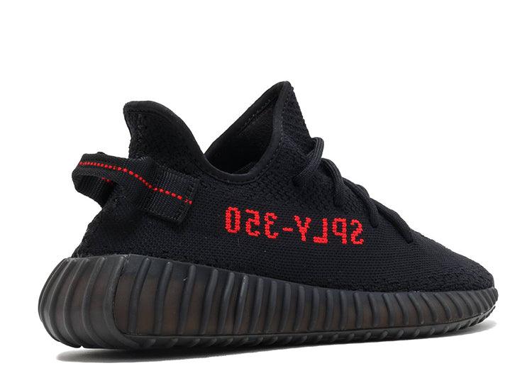 Yeezy 350 V2 Black Red - HIDEOUT